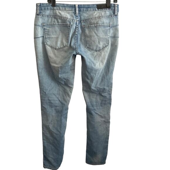 S.O.N.G Jeans Womens Size 7 Light Wash Stretch - Picture 12 of 13